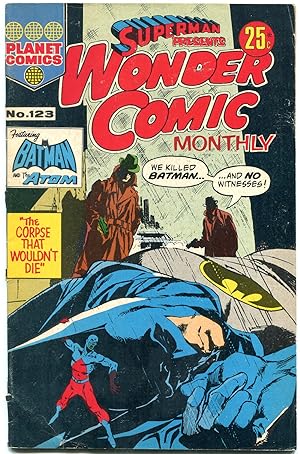 Seller image for Wonder Comics #123- foreign comic- Batman- Atom- Bizarro Superman VG for sale by DTA Collectibles
