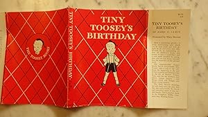 Bild des Verkufers fr Tiny Toosey's Birthday, by Mabel La Rue, Illustrated by Mary Stevens, DJ ONLY, , NO BOOK, 1st edition DJ Only! NO Book! DUST JACKET DUSTJACKET ONLY, zum Verkauf von Bluff Park Rare Books