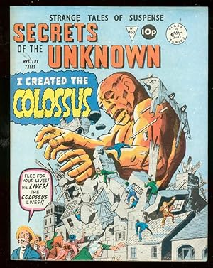 SCRETS OF THE UNKNOWN #150-KIRBY ART-BRITISH COMIC FN