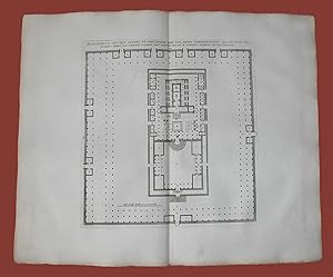 Image du vendeur pour Pianta del Tempio di Gerusalemme Jozefus Talmud Dictionnaire historique, critique, chronologique, gographique et littral de la Bible mis en vente par Studio Bibliografico Imprimatur