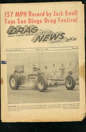 DRAG NEWS 1958 MAY 31-SAN DIEGO DRAG FESTIVAL-BROWN G