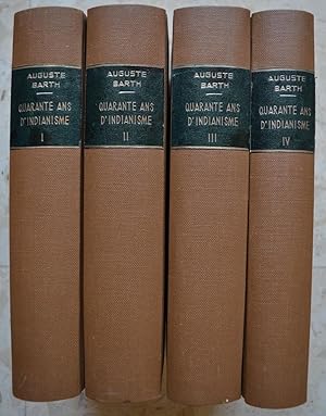 Oeuvres de Auguste Barth. Recueillies à l'occasion de son quatre-vingtième anniversaire. I. Les r...