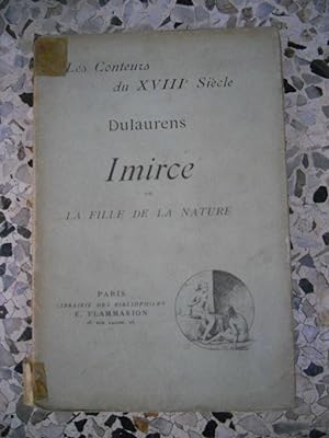 Bild des Verkufers fr Imirce - ou - La fille de la nature - Ouvrage illustre de 7 dessins de E.-P. Milio zum Verkauf von Frederic Delbos