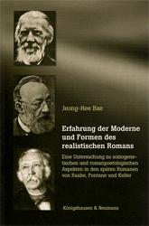 Bild des Verk�ufers f�r Erfahrung der Moderne und Formen des realistischen Romans zum Verkauf von SKULIMA Wiss. Versandbuchhandlung
