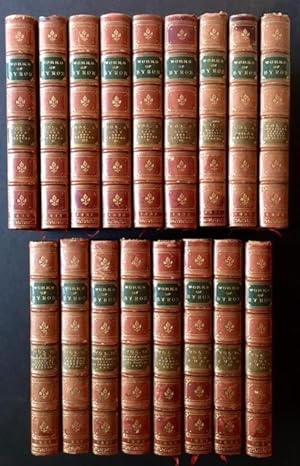 Seller image for The Works of Lord Byron: With His Letters and Journals, and His Life, by Thomas Moore, Esq. (Complete in 17 Vols.) for sale by APPLEDORE BOOKS, ABAA