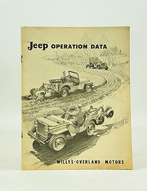 Bild des Verkufers fr Jeep Operation Data: Willys-Overland Motors zum Verkauf von Shelley and Son Books (IOBA)