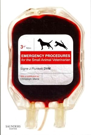 Imagen del vendedor de Emergency Procedures for the Small Animal Veterinarian a la venta por GreatBookPrices