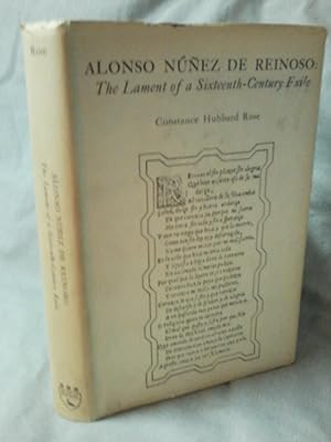 ALONSO NUNEZ DE REINOSO: The Lament Of A Sixteenth Century Exile