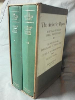 THE AMBERLEY PAPERS : The Letters and Diaries of Lord & Lady Amberley - Two Volumes In Slipcase