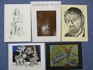 Graphische Kunst Heft 25 / 2. Heft 1985 Ausgabe C mit Originalgraphik-Beilagen