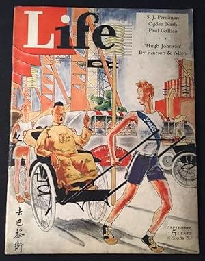 LIFE Magazine September, 1934 (Paul Gallico, S.J. Perelman and Ogden Nash)
