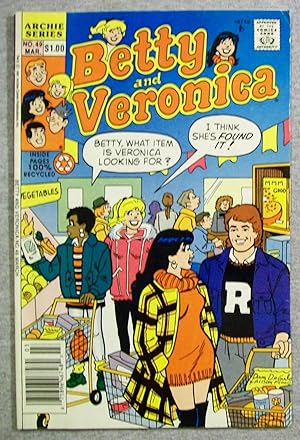 Imagen del vendedor de Betty and Veronica, March 1992, Volume 2, Number 49 a la venta por Book Nook