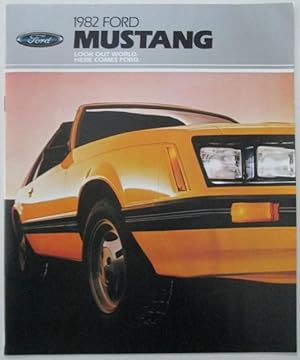 1982 Ford Mustang Promotional Sales Booklet