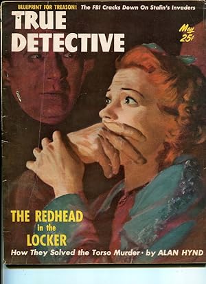 TRUE DETECTIVE -MAY 1951-G-HARD BOILED-SPICY-RAPE-MURDER-BLACKMAIL-TORTURE G