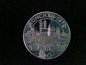 Münzen/ Medaillen: München 1972/ XX Olympische Sommerspiele München - Kiel 1972, Silber 999