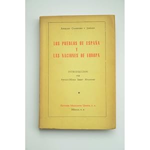 Imagen del vendedor de Los pueblos de Espaa y las naciones de Europa a la venta por LIBRERA SOLAR DEL BRUTO