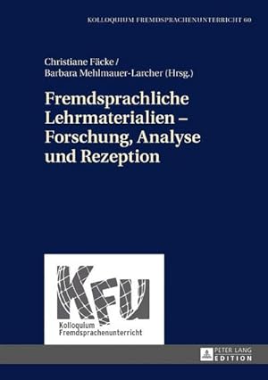 Seller image for Fremdsprachliche Lehrmaterialien  Forschung, Analyse und Rezeption for sale by BuchWeltWeit Ludwig Meier e.K.