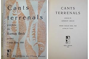 Imagen del vendedor de Cants terrenals. Poemes. a la venta por Hesperia Libros