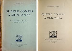 Seller image for Quatre Contes a Muntanya. for sale by Hesperia Libros