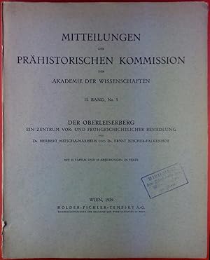 Seller image for Mitteilungen der Prhistorischen Kommission der Akademie der Wissenschaften II. Band, Nr. 5. for sale by biblion2