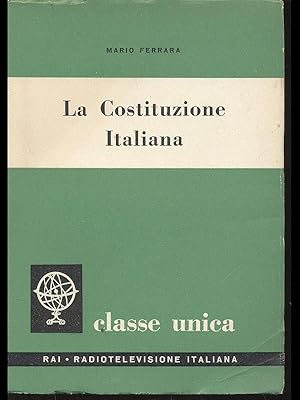 Seller image for La Costituzione Italiana for sale by Librodifaccia