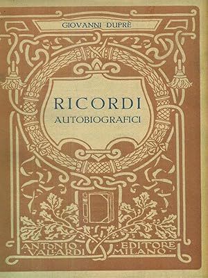 Seller image for Ricordi autobiografici for sale by Librodifaccia