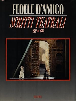 Seller image for Scritti teatrali 1932-1989 for sale by Librodifaccia