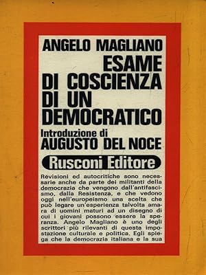 Bild des Verkufers fr Esame di coscienza di un democratico zum Verkauf von Librodifaccia