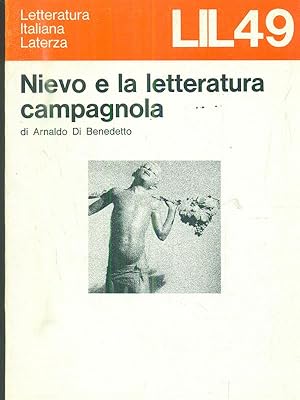Bild des Verkufers fr Nievo e la letteratura campagnola. zum Verkauf von Librodifaccia