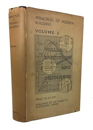 Imagen del vendedor de Principles of Modern Building. Volume I: Walls, Partitions and Chimneys a la venta por McBlain Books, ABAA