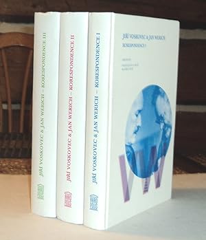 Bild des Verkufers fr JIRI VOSKOVEC & JAN WERICH: Korespondence I, Korespondence II, Korespondence III. (3 volumes). zum Verkauf von Blue Mountain Books & Manuscripts, Ltd.