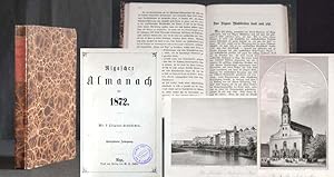 Bild des Verkufers fr Rigascher Almanach fr 1872. Fnfzehnter [15.] Jahrgang. zum Verkauf von Antiquariat Hilbert Kadgien