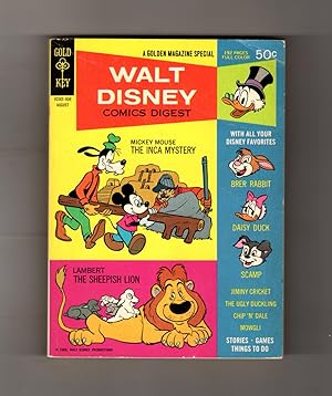 Walt Disney Comics Digest, Number 3, August, 1968