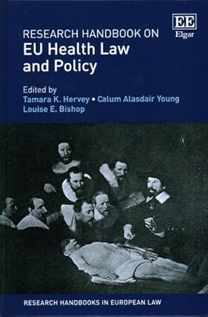 Imagen del vendedor de Research Handbook on EU Health Law and Policy a la venta por GreatBookPrices