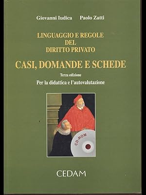 Immagine del venditore per Linguaggio e regole del diritto privato - Casi, domande e schede venduto da Librodifaccia