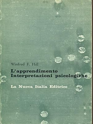 Seller image for L'apprendimento interpretazioni psicologiche for sale by Librodifaccia