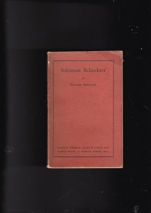 Seller image for Solomon Schechter for sale by Meir Turner