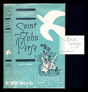 Seller image for Saint-John Perse : a study of his poetry for sale by MW Books