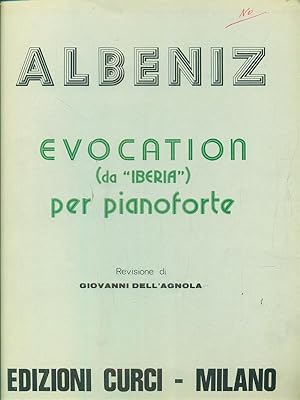 Bild des Verkufers fr Evocation da Iberia per pianoforte zum Verkauf von Librodifaccia