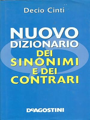 Immagine del venditore per Nuovo dizionario dei sinonimi e dei contrari venduto da Librodifaccia