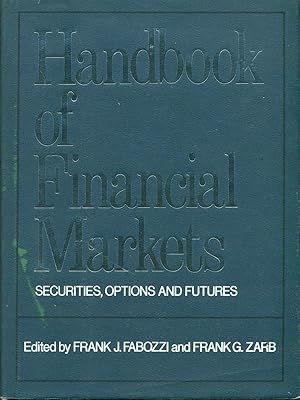 Seller image for Handbook of financiale markets for sale by Librodifaccia