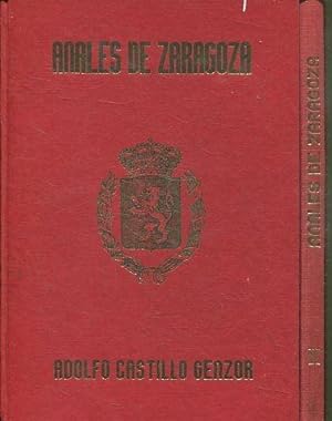 ANALES DE ZARAGOZA. VEINTE SIGLOS DE HISTORIA SE HACEN EN SANTA ENGRACIA (2 VOLUMENES).