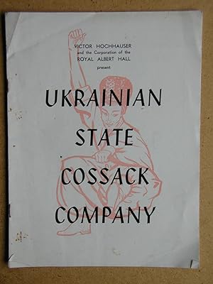 Image du vendeur pour Ukrainian State Cossack Company. Concert Programme. mis en vente par N. G. Lawrie Books