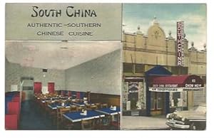 Imagen del vendedor de South China, Authentic-Southern Chinese Cuisine, Bronx, NY a la venta por bccbooks