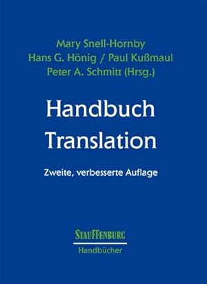Bild des Verkufers fr Handbuch Translation zum Verkauf von AHA-BUCH GmbH