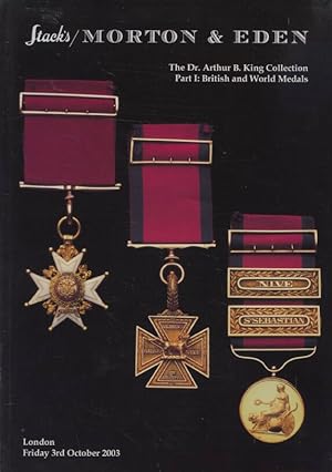 Morton & Eden October 2003 Dr B. King Collection British & World Medals Part I
