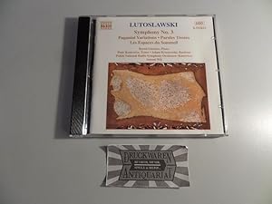 Image du vendeur pour Orchestral Works Vol. 3: Paganini Variations / Symphony No.3 u.a. [Audio-CD]. mis en vente par Druckwaren Antiquariat