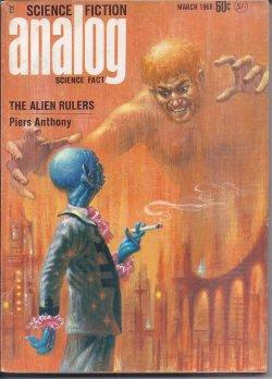 Image du vendeur pour ANALOG Science Fiction/ Science Fact: March, Mar. 1968 mis en vente par Books from the Crypt