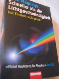 Seller image for Schneller als die Lichtgeschwindigkeit Hat Einstein sich geirrt? for sale by Alte Bcherwelt