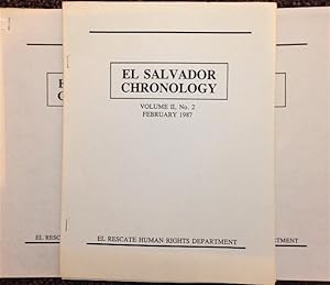 El Salvador chronology [24 issues]